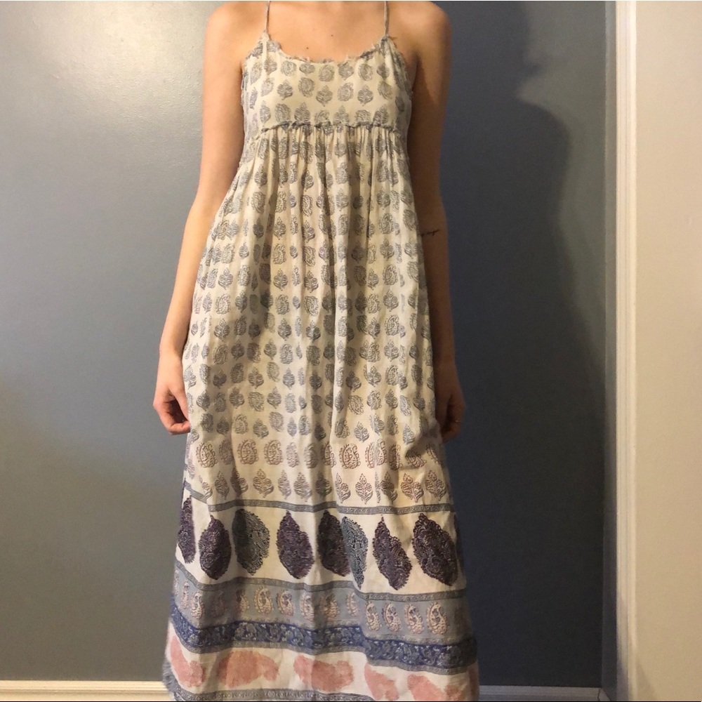 Staring at stars boho midi dress